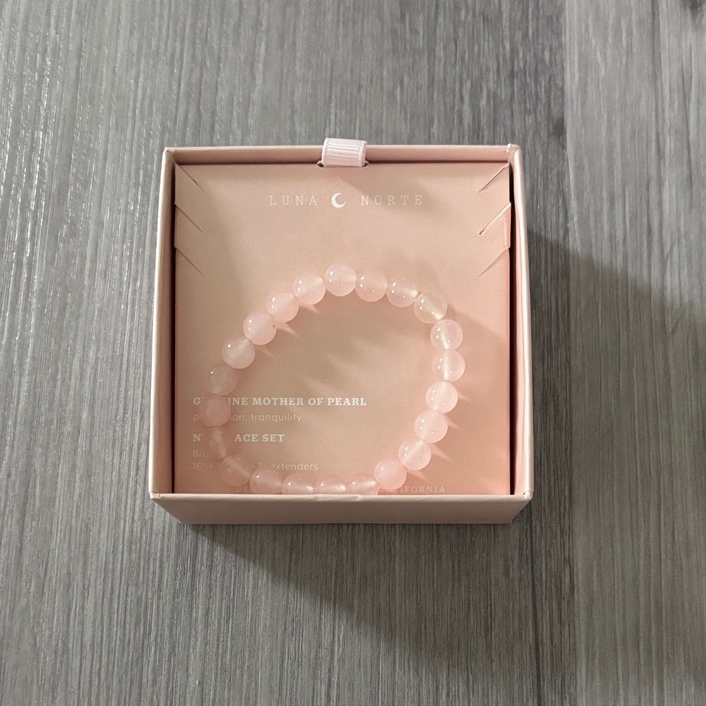 Luna Norte Rose Quartz Bracelet